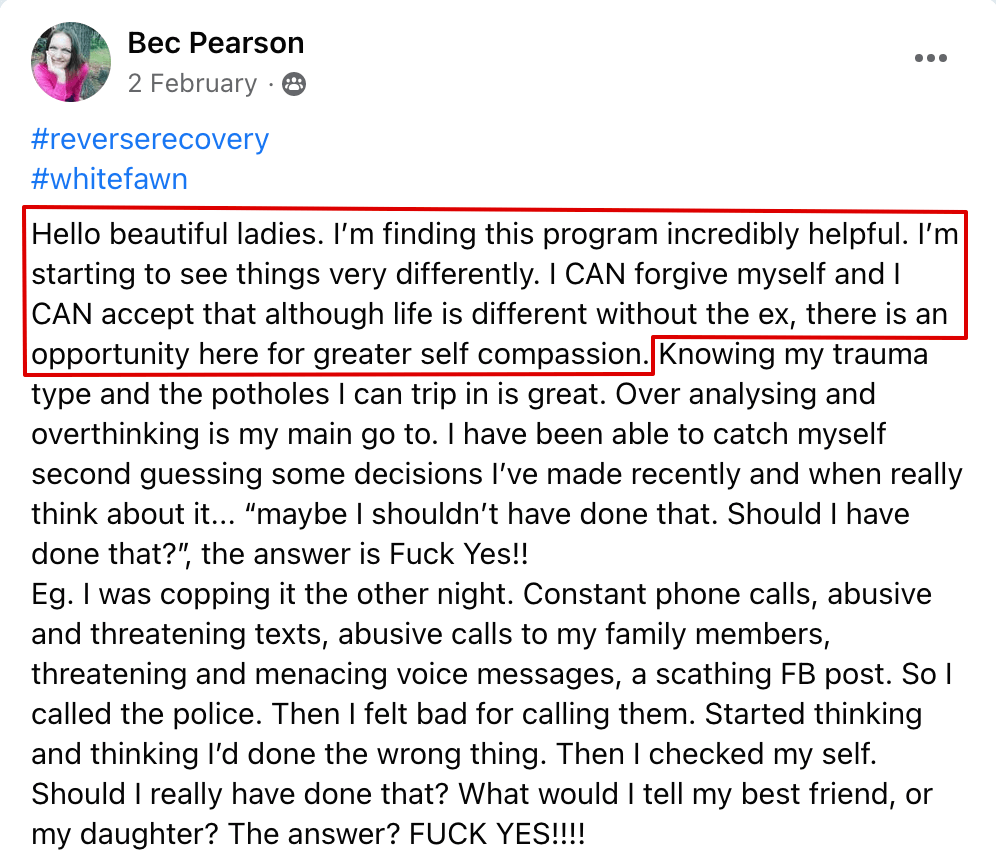 Bec Reverse Recovery Testimonial Red Box Compressed